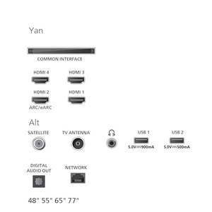 ทีวีสมาร์ท 4K Ultra HD ขนาด 55 นิ้ว พร้อมระบบสั่งงานด้วยเสียง ไฟแบ็คไลท์ LED อัตรารีเฟรช 120Hz ตัวเครื่องสีดำ สำหรับโรงแรม - Product Image 4