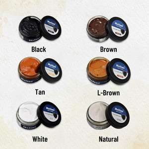 Helios 48GM Glass Shoe Cream Ultimate Shine Aplicador de esmalte de zapatos natural Resistente a las manchas Fácil de limpiar para zapatos de cuero Diario - Product Image 3