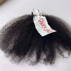 Cheveux Humains Remy Vietnamiens Bruts Bouclés Crépus de Haute Qualité, Tissage Fait Main, Double Tissage à la Machine, Grade Supérieur, Cheveux Bruts du Vietnam, 100g, Tout Inclus - Product Image 4