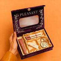 Boîte d'emballage rigide en relief de qualité supérieure pour parfums, soins de la peau, matériaux recyclés, boîte cosmétique de luxe, couleurs vives, conception personnalisée