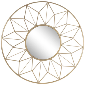 Miroir mural Intérieur Décoration d'intérieur Design Leave Design Miroir de décoration classique et moderne Conceptions de finition multiples - Product Image 2