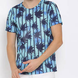 Camiseta Sublimada Personalizada para Hombre, Transpirable, de Secado Rápido, Corte Holgado, Poliéster/Algodón, Alta Calidad, Diseño Más Popular - Product Image 1