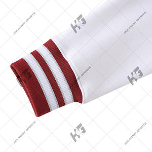 Suéter Cárdigan Universitario Personalizado Unisex con Letras, Cuello Redondo, Tejido de Punto, Parche de Chenilla, Informal, Merino, Logotipo Frontal, Patrón Geométrico - Product Image 3