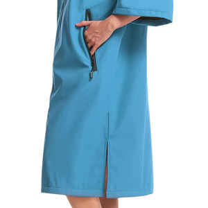 Chaqueta Impermeable de Secado Rápido con Logotipo Bordado, Chaqueta de Forro Polar Grueso y Transpirable para Adultos, Chaqueta de Manga Larga Personalizada para Hombre - Product Image 6