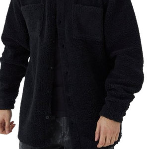Winter Outdoor Windproof Warm <b>Men</b> <b>Sherpa</b> <b>Fleece</b> Jackets / Factory Hot Selling <b>Men</b> Breathable <b>Sherpa</b> Jackets for Sale - Product Image 4