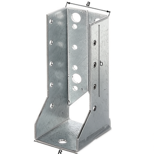 Beam <b>Shoe</b> Type B 60/100 2mm Steel Sendzimir Galvanized GAH ETA-08/0171-50 Pack Metal Hangers - Product Image 3