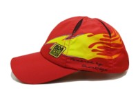 Casquette de baseball de course à impression personnalisée Casquette de sport Red Speed Division pour adolescents et adultes 6 panneaux OEM du Vietnam fabriqués pour les promotions