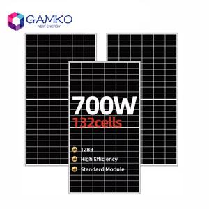 Muestra Disponible Panel Solar de 700w 5-800W Módulos Solares Personalizados de Poli y Mono Cristalino OEM Gratuito para Sistemas de Energía Solar - Product Image 2