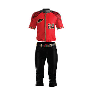 Uniforme de baseball sublimé fabriqué au Pakistan maillots de baseball manches courtes - Product Image 5