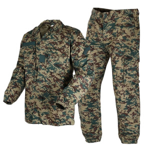 Veste de chasse camouflage numérique pour homme, manches longues, vêtements de terrain utilitaires, coton rip-stop, polyester, manteau personnalisé OEM - Product Image 5