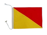 Diseños personalizados Logotipo único Símbolos de señal Marina náutica Bandera de barco Código internacional Poliéster Yate Barco Barcos Banderas