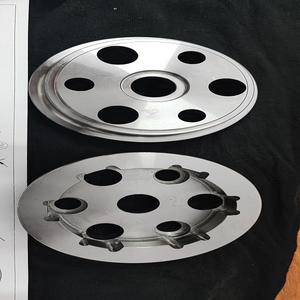 Poulie de stockage de fil en alliage d'acier inoxydable usinée CNC en laiton 160, poulie de tirage de fil personnalisable OEM pour accumulateur - Product Image 3