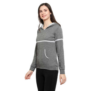 Sweats à capuche pour femmes à la mode sweat-shirt sérigraphie Logo pull élégant design personnalisé sweats à capuche pour femmes avec Logo personnalisé - Product Image 4