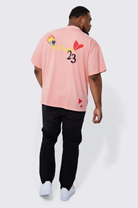 เสื้อยืดผู้ชายผ้าฝ้ายถัก 100% น้ำหนัก 200GSM ทรงโอเวอร์ไซส์ ตัดเย็บคุณภาพพรีเมียม แบบเรียบง่าย เป็นมิตรกับสิ่งแวดล้อม สไตล์ไฮสตรีท - Product Image 3