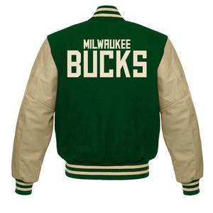 Personalizado Varsity chaqueta de lana mangas de cuero del cuerpo | OEM ODM béisbol Letterman chaqueta de bombardero fabricante al por mayor - Product Image 4