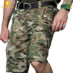 Short cargo tactique urbain pour hommes Short d'extérieur camouflage en coton ripstop Short décontracté personnalisé avec logo et couleur Joggers du fabricant en vrac - Product Image 5