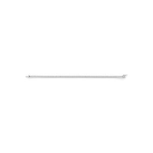 Bracelet and <b>Bangle</b> <b>Set</b> 3.50 Ct Round Cut Moissanite Tennis in White Gold - Product Image 2