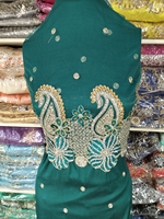 Wrappers George africain nigérian pas cher prix tissu de soie pour robe de mode brodé décoration par le vendeur indien fabricant