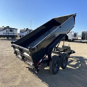 Black <b>Farm</b> Dump <b>Trailer</b> <b>Trailer</b> Ready to Use Agricultural and Bulk Load - Product Image 3