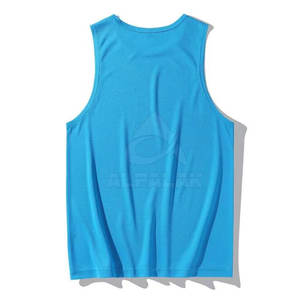 Camiseta sin mangas de entrenamiento informal para hombre más vendida, ropa activa de secado rápido de alta calidad, tela de punto transpirable, opción de talla grande - Product Image 2