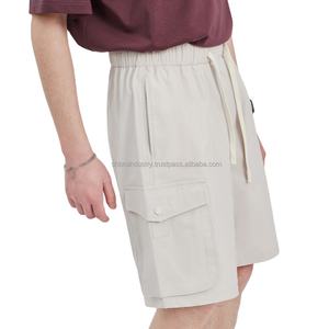 OEM/ODM personalizado al por mayor de alta calidad de los hombres sueltos Casual con cordones Bolsillo grande pantalones Cargo Street Trend prendas de vestir exteriores pantalones cortos - Product Image 6