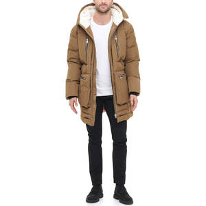 ¡Novedad de 2025! Chaqueta acolchada brillante de invierno Warn para hombre, chaqueta cortavientos acolchada gruesa negra con capucha, chaqueta acolchada con burbujas - Product Image 6