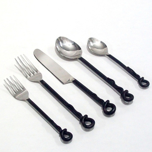 Ensemble de couverts décoratifs de table pour cuisine d'hôtel Vaisselle Couverts Aspect royal de l'utilisation de la restauration hôtelière - Product Image 4