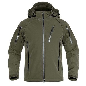 Vestes pour hommes vestes coupe-vent softshell vestes coupe-vent hautes vestes d'alpinisme trois-en-un vêtements de sport de plein air - Product Image 3