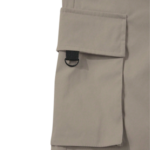Custom <b>Mens</b> <b>Cargo</b> <b>Jogger</b> Pants 100% Cotton Canvas Breathable Quick Dry Elastic Waist Drawstring Multi Pocket Casual Utility - Product Image 4
