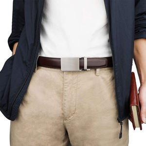 Cinturones de cuero de alta calidad Cinturón de cuero de moda personalizado al por mayor para hombres en cinturón de cuero de tamaño adulto - Product Image 6