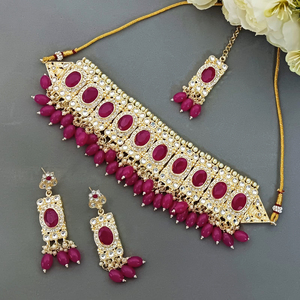 Fabricante indio joyería CZ Zirconia gargantilla collar pendientes conjunto moda cristal Rhinestone nupcial collar conjunto para mujer - Product Image 2