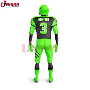 ชุดเสื้อเจอร์ซีย์ฟุตบอลเยาวชนอเมริกันผู้ชายพิมพ์ลายเสื้อโพลีเอสเตอร์/ ผ้าฝ้ายระบายอากาศ - Product Image 3