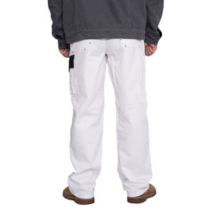 Pantalons de sécurité slim fit multi-poches pour hommes, vente en gros OEM, cargo personnalisé avec des éléments de sécurité réfléchissants - Product Image 3