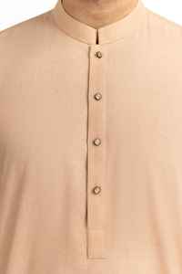 Traje Tradicional Musulmán Étnico Personalizado, Shalwar Kameez de Algodón, Traje Formal Pakistaní Pathani de 2 Piezas para Hombre, Transpirable para Fiestas de Invierno - Product Image 4