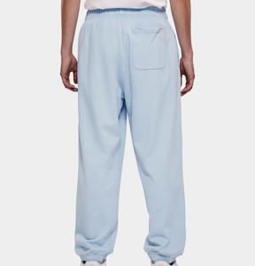 Pantalones de Hombre de Lona con Estilo OEM, Corte Recto, Puños Acanalados, Moda Juvenil de Primavera, Antiarrugas, Joggers de Algodón Sostenible - Product Image 5