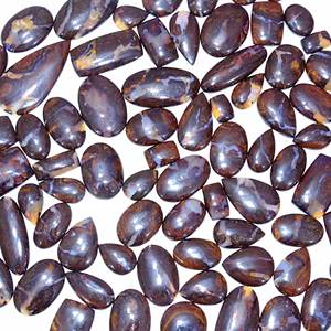 Piedras preciosas sueltas de cabujón de cuarzo de ópalo de roca Natural de alta calidad en todos los tamaños de formas para la fabricación de joyas al por mayor disponible - Product Image 5