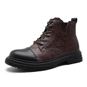 Chaussures de ville en cuir de porc de haute qualité avec revêtement imperméable et semelle intérieure souple pour hommes - Product Image 1