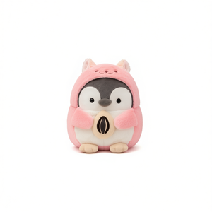 Peluche de Pingüino Rosa de 8 Pulgadas con Semillas de Girasol, Cojín y Almohada para Niños, Relleno de Algodón PP, Unisex, para Niños de 2 a 4 Años - Product Image 3