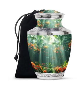 Urnas forestales biodegradables para cenizas de cremación modernas para cenizas humanas recuerdo urnas decorativas para cenizas urnas de entierro verde - Product Image 1