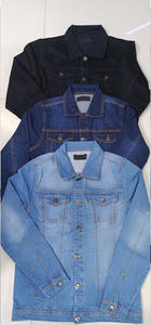 Winter Wears Thick Denim Coat Men's Denim Jacket Vintage Customized Logo Fabric Motorcycle Denim Jacket - Product Image 5