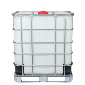 ถัง IBC พลาสติกมาตรฐาน EU ขนาด 1000 ลิตร สำหรับสารเคมี อาหาร ยา ใช้งานได้หลากหลาย พร้อมพาเลทเหล็ก 4 ทาง สำหรับงานอุตสาหกรรม - Product Image 2