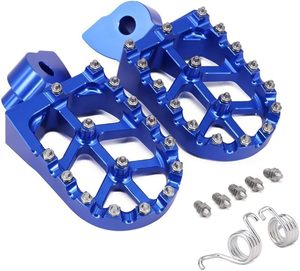 JFG RACING Strengthened Aluminum Foot Pegs <strong>for</strong> Yamaha YZ125 YZ250 YZ250F YZ450F WR250F <strong>WR450F</strong> CNC Anodized Wide Pedals Set - Product Image 5