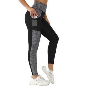 OEM <b>Women</b>’s High Waisted <b>Leggings</b> – Custom Logo Stripe Stitching, Elastic Fit Stylish Fashion Tights Yoga <b>Leggings</b> - Product Image 1