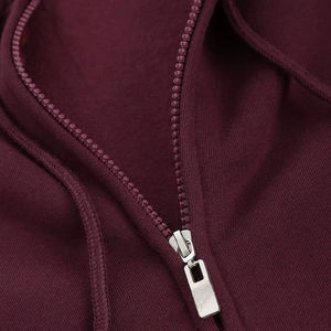 Sudaderas con cremallera Suministro directo de fábrica Sudaderas con cremallera de invierno para hombres Algodón Logotipo personalizado Diseño de bolsillo transpirable Proceso de color Impex - Product Image 3