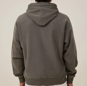 Sudadera con Capucha de Forro Polar con Bordado Personalizado al por Mayor, Alta Calidad, 100% Algodón, para Hombre, Cortavientos, Transpirable, Cálida e Informal - Product Image 3