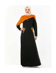 Новейшая новая модель модного облегающего женского мусульманского платья Abayas Kaftan длинное платье горячая Распродажа Abaya оптом