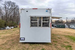 Hot Sale Orange Mobile Kitchen Trailer Fully Equipped Chicken Sushi Hot Dog Fast <strong>Food</strong> <strong>Truck</strong> Made Durable Fiberglass Aluminum - Product Image 5