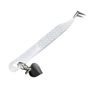 แหนบปลายสายไฟเบอร์90องศาที่ทำจากสเตนเลสกันไฟฟ้าสถิตย์แหนบถอนขนตาเพิ่มวอลลุ่มมีโลโก้แบบกำหนดเอง - Product Image 5