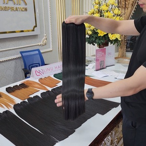 Super Double Drawn Bone Straight Trame Cheveux Meilleure Qualité Vietnam Made Wave Style Top Choice - Product Image 4