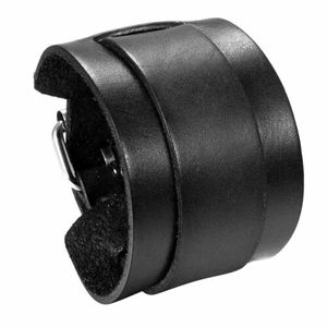 Top Trending Fitness Muñequera Transpirable Levantamiento de pesas Muñequera Cinturón Respetuoso con el medio ambiente Hebilla de metal Pulsera de cuero para hombres - Product Image 6